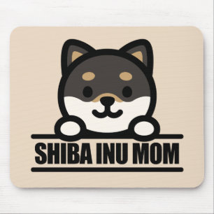 SHIBA INU MOM - Loving Shiba Inu Mum Design Mouse Mat