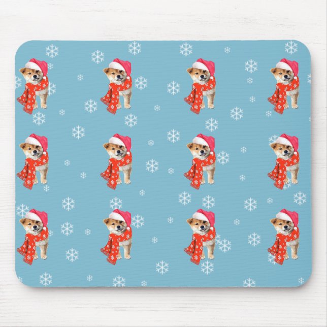 Shiba Inu Mouse Mat (Front)
