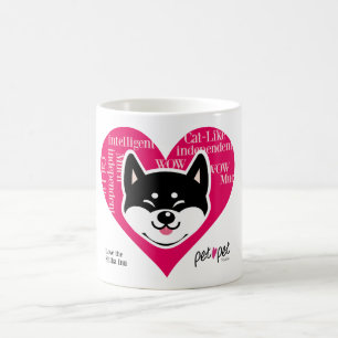 Shiba Inu Mug (Black)