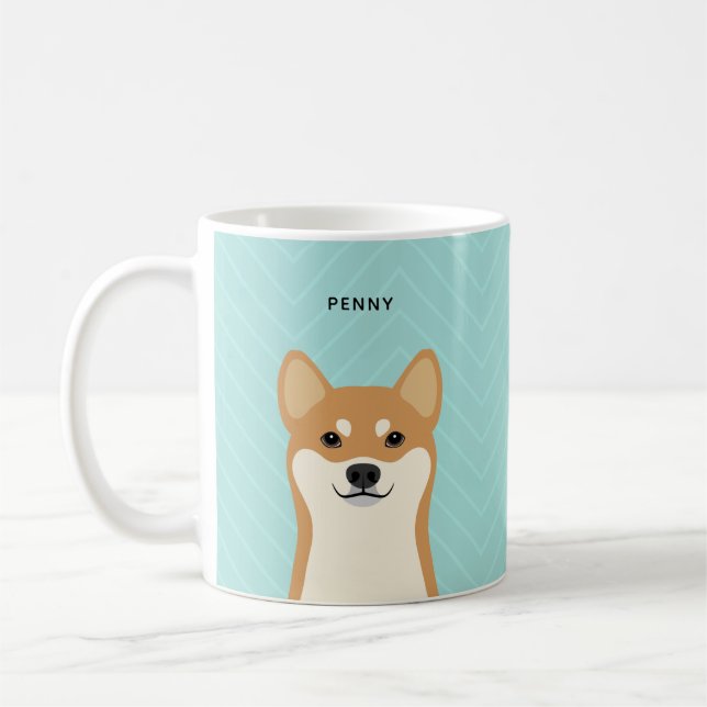 Shiba Inu Mugs (Left)