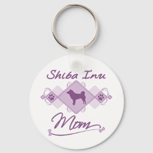 Shiba Inu Mum Key Ring