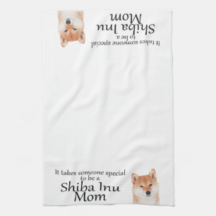Shiba Inu Mum Kitchen Towel