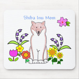Shiba Inu Mum Mousepad