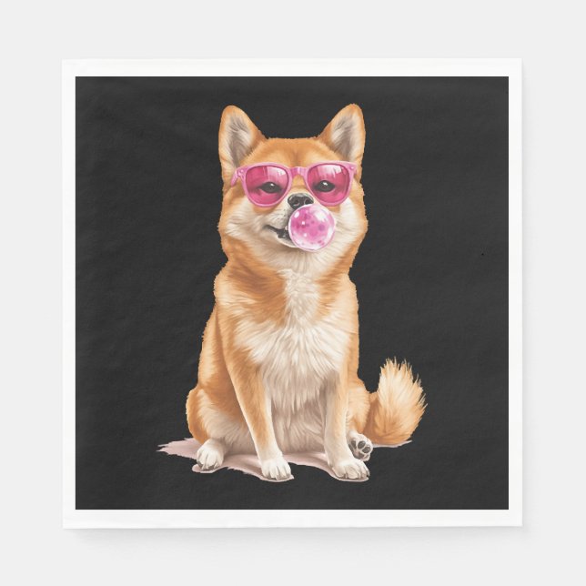 Shiba Inu    Napkin (Front)