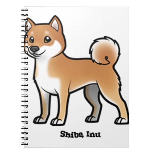 shiba inu notebook (Front)