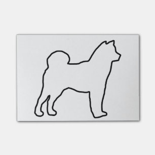 Shiba Inu outline.png Post-it Notes