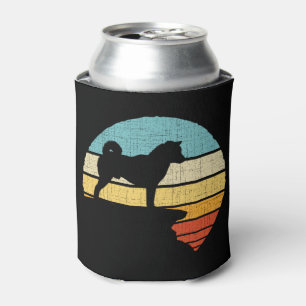  Shiba Inu Owner Retro Vintage 60s 70s Dog Lover  Can Cooler