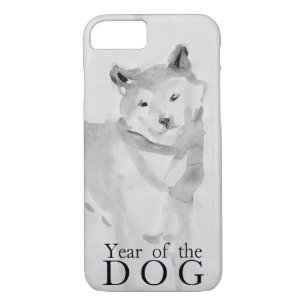 Shiba Inu Painting Chinese Dog Year 2018 Case3 iPhone 8/7 Case