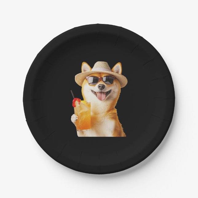 Shiba Inu     Paper Plate (Front)