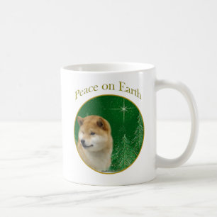 Shiba Inu Peace Coffee Mug