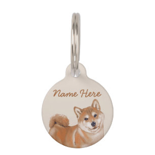 Shiba Inu Pet Tag