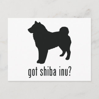 Shiba Inu Postcard