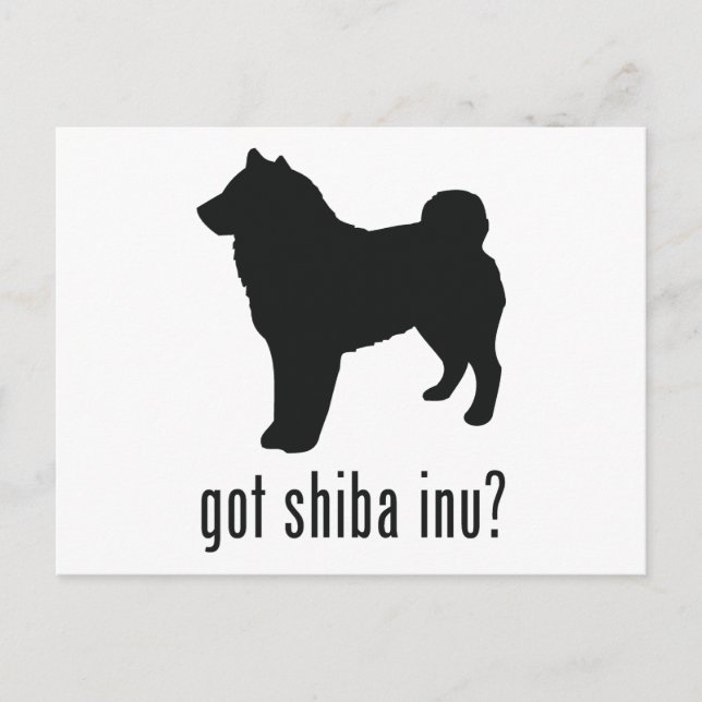 Shiba Inu Postcard (Front)