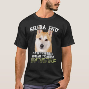 Shiba Inu Professional Human Trainer T-Shirt