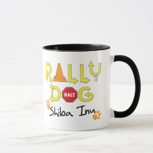 Shiba Inu Rally Dog Mug
