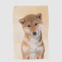 Shiba Inu (Red) Painting - Original Dog Art