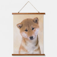Shiba Inu (Red) Painting - Original Dog Art