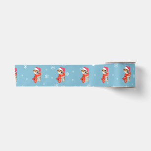 Shiba Inu Satin Ribbon