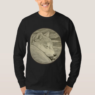 Shiba Inu Shirts Art Men's Shirt Dog Art Shirts