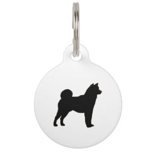 Shiba Inu silo black.png Pet Tag
