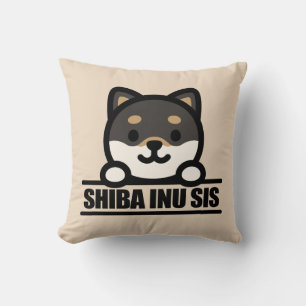 SHIBA INU SIS - Cute Shiba Inu Sister Design Cushion