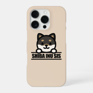 SHIBA INU SIS - Cute Shiba Inu Sister Design iPhone 16 Pro Case