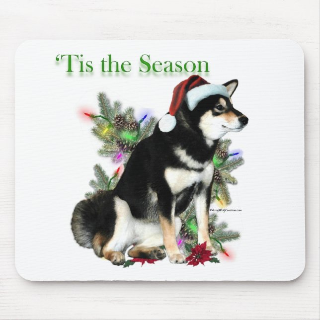 Shiba Inu ‘Tis Mouse Mat (Front)