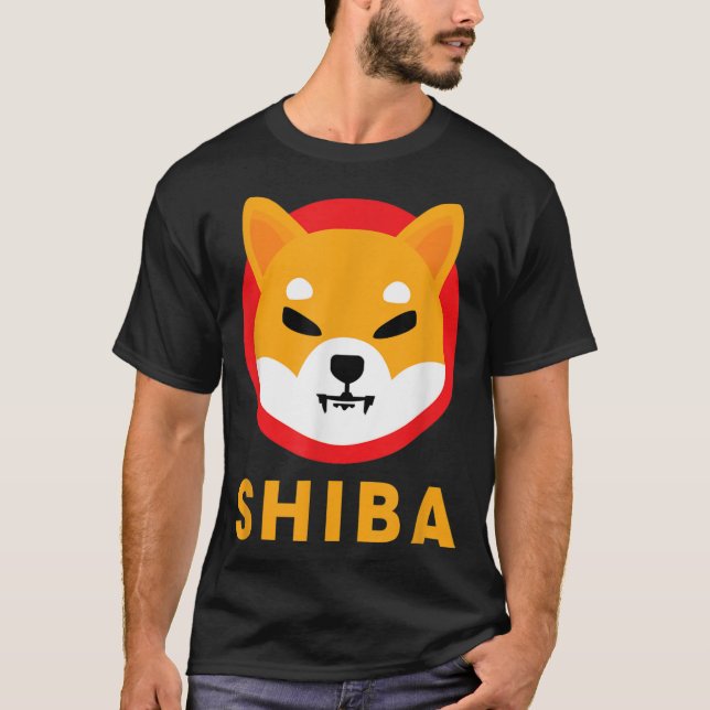 Shiba Inu Token Crypto Coin Cryptocurrency Shib Co T-Shirt (Front)