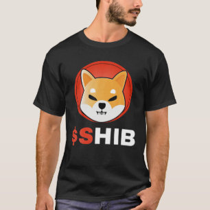 Shiba Inu Token Crypto, $Shib Coin Cryptocurrency T-Shirt