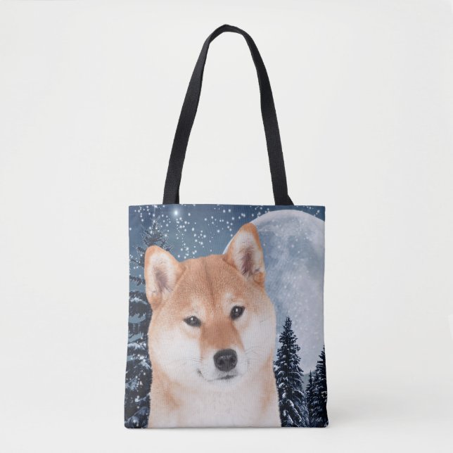 Shiba Inu Tote Bag (Front)