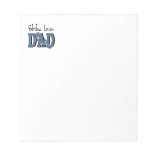Shiba Inus DAD Notepad