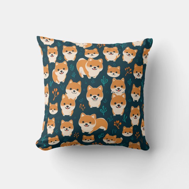 Shiba Inu's pillow cushion (Front)