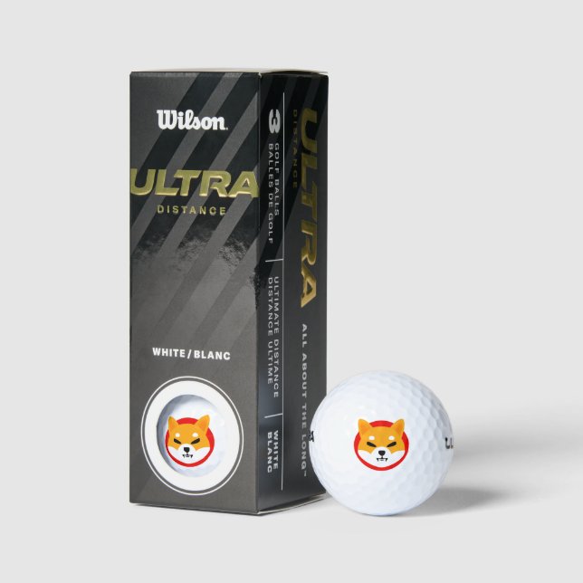 Shiba Logo Golf Balls (Packaging)