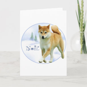 Shiba Noel Holiday Card