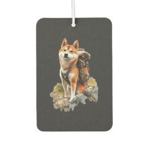 Shiba Pitbull Inu Car Air Freshener