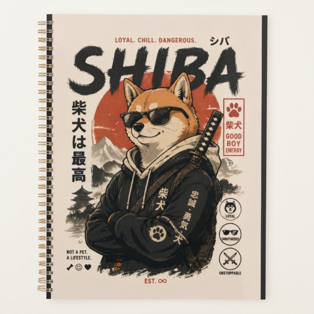 SHIBA THE PROTECTOR PLANNER (Front)