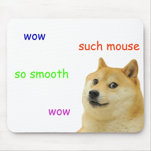 Image of shibe doge mousemat mousepad