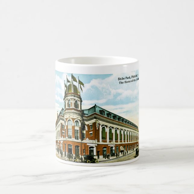 Shibe Park, Philadelphia, PA Vintage Baseball Coffee Mug (Center)