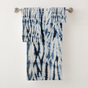 Shibori Bath Towel Set