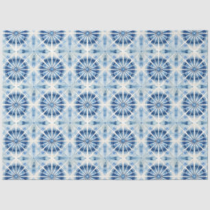 Shibori Blue Japanese Textile Art No 10 Tissue Paper