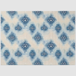 Shibori Blue Japanese Textile Art No 11 Tissue Paper