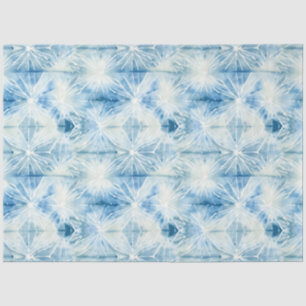 Shibori Blue Japanese Textile Art No 14 Tissue Paper