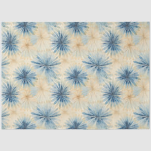 Shibori Blue Japanese Textile Art No 15 Tissue Paper