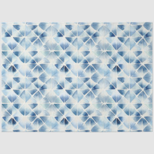 Shibori Blue Japanese Textile Art No 2 Tissue Paper