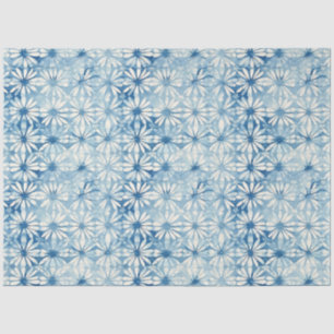 Shibori Blue Japanese Textile Art No 3 Tissue Paper
