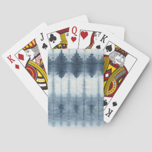 Shibori Indigio Print Playing Cards
