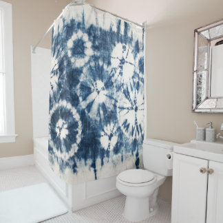 Shibori Shower Curtain