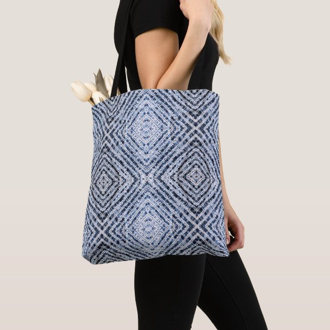 Shibori Tote Bag (Close Up)