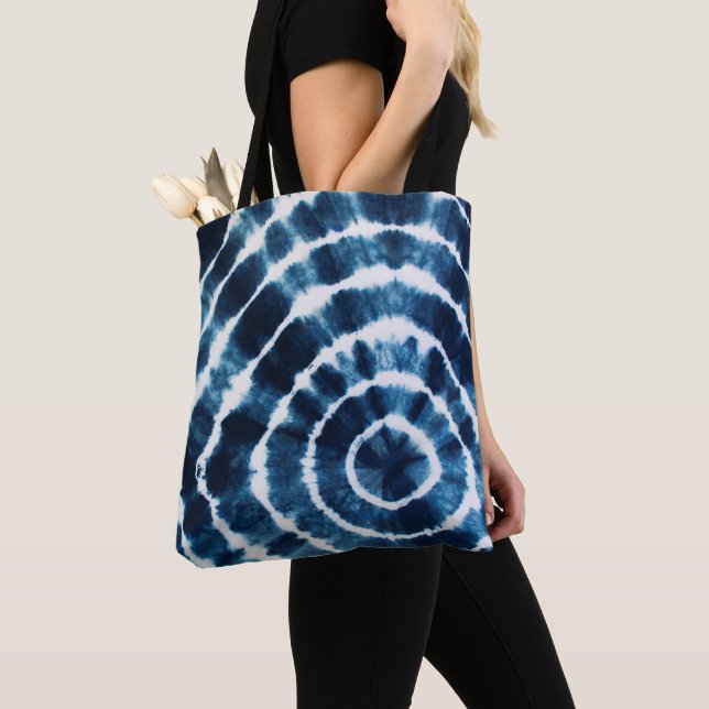Shibori Tote Bag (Close Up)
