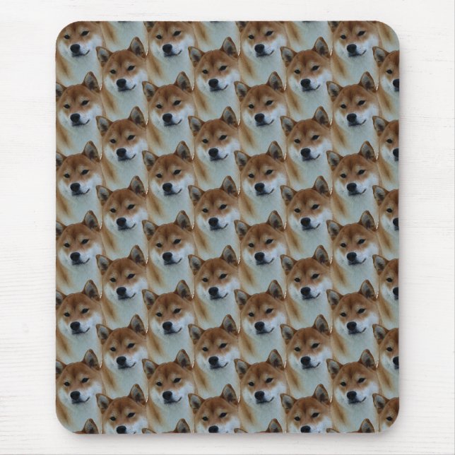 Shibu Inu  Mouse Mat (Front)